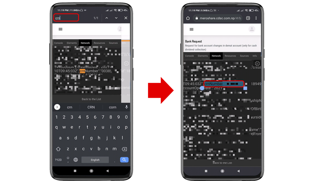 How to Find CRN Number