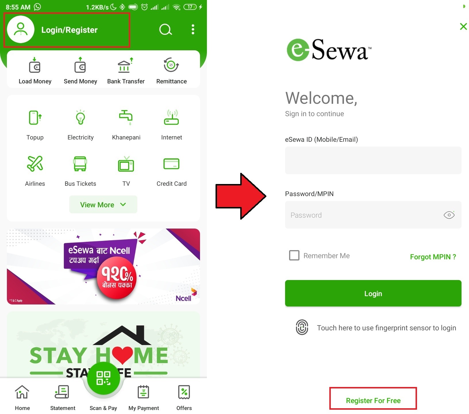 How to Create and Verify eSewa Account