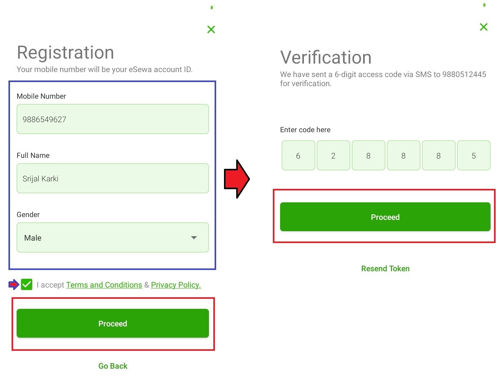 How to Create and Verify eSewa Account