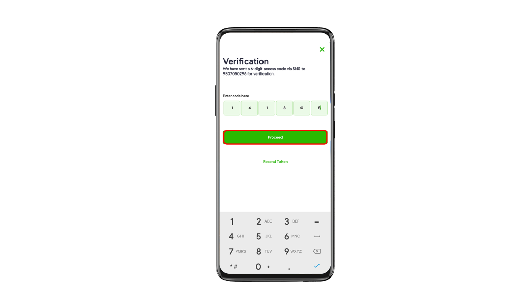 varify your phone number in esewa