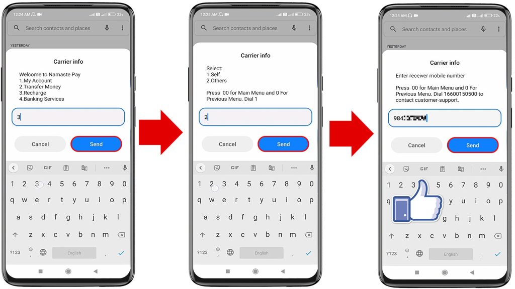 How To Use Namaste Pay Offline