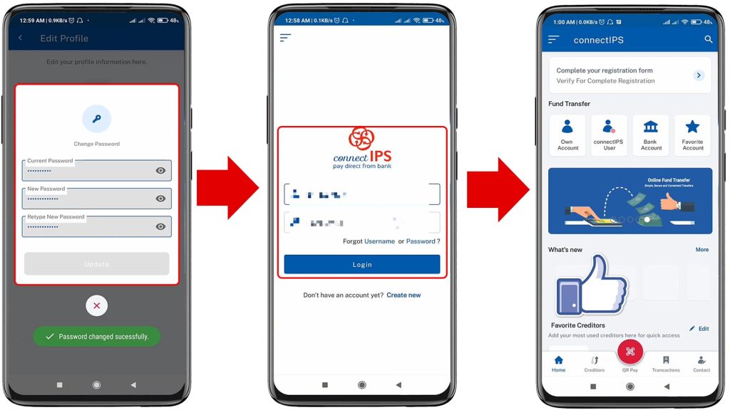 How to Reset Connect IPS Password