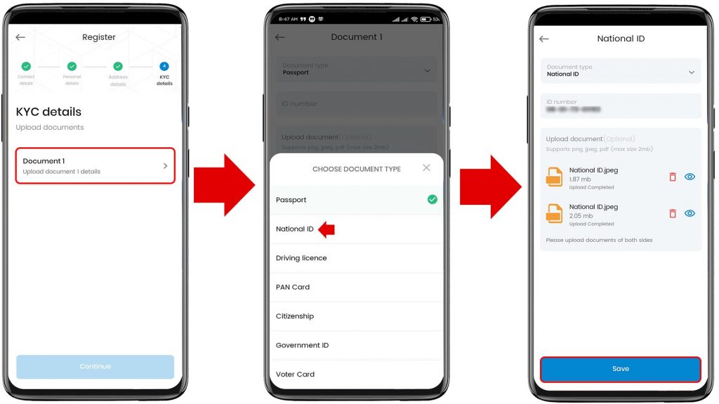 How to Register in Namaste Pay App