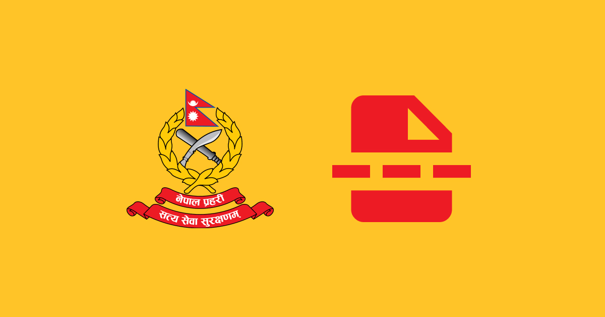 How To Apply For Police Clearance Certificate Online In Nepal_