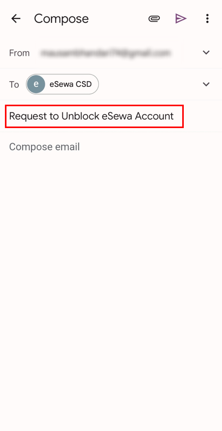 How To Unblock eSewa Account?