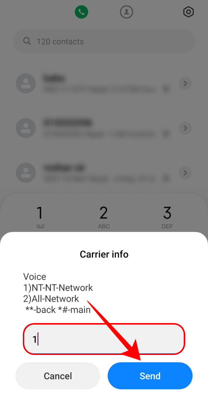 How to Take Voice Pack in NTC?