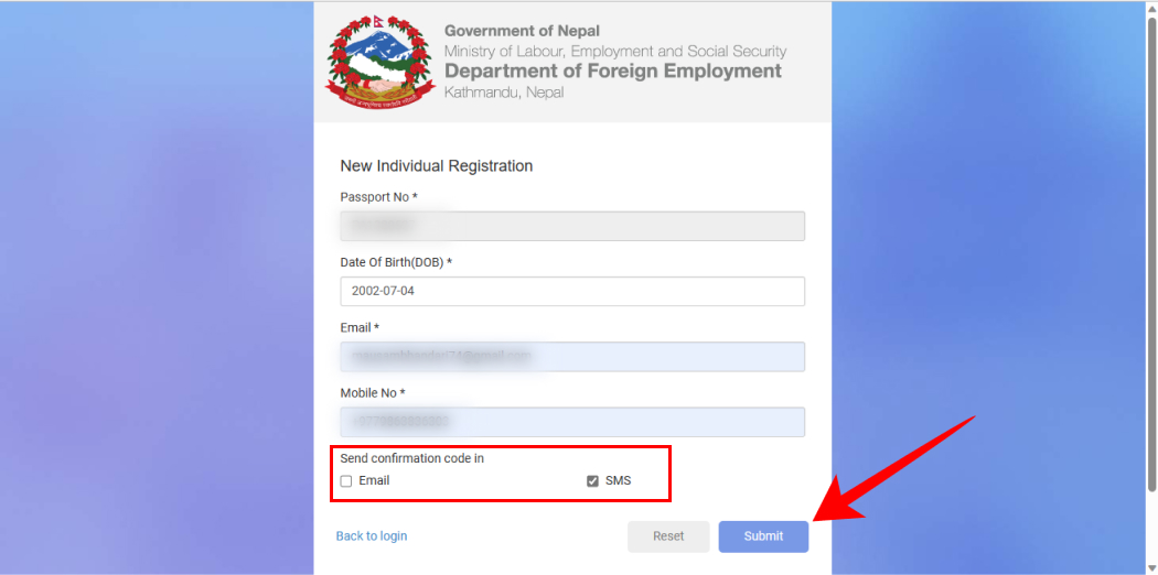 How To Apply Online Shram Swikirti in Nepal?