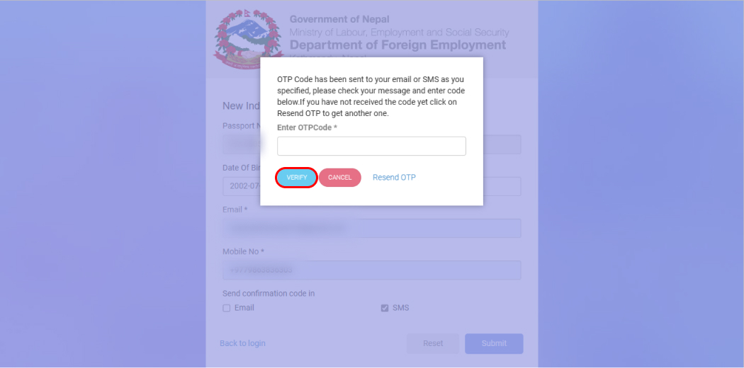 How To Apply Online Shram Swikirti in Nepal?