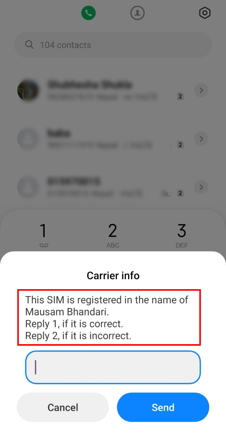 How to Check SIM Owner Name in Nepal?